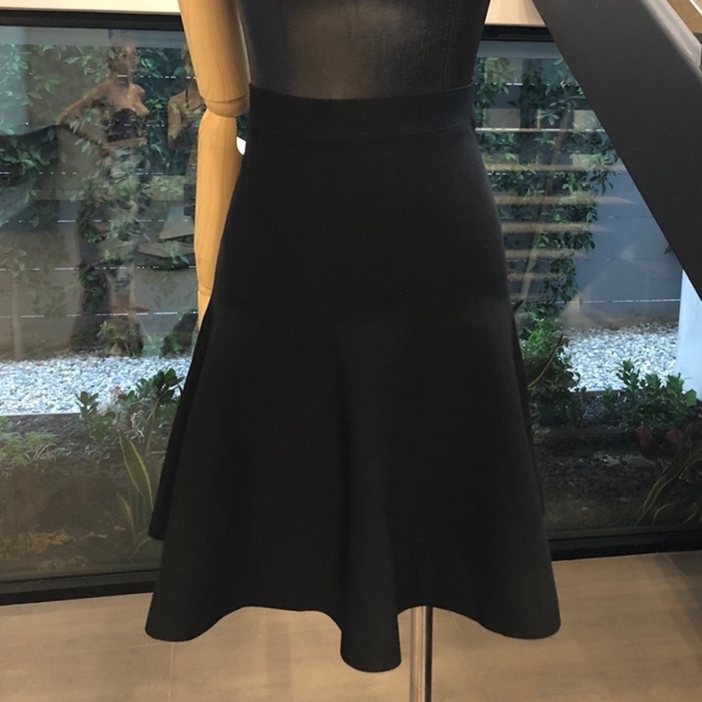 Black Flowy Mini Skirt BCBG